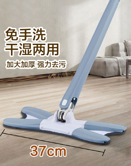 拖把家用一拖净免手洗仿手拧平板懒人仿手拧免手洗平板拖