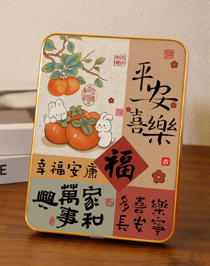 桌面摆台客户办公室装饰摆件新中式客厅摆画时尚简约家居小摆件